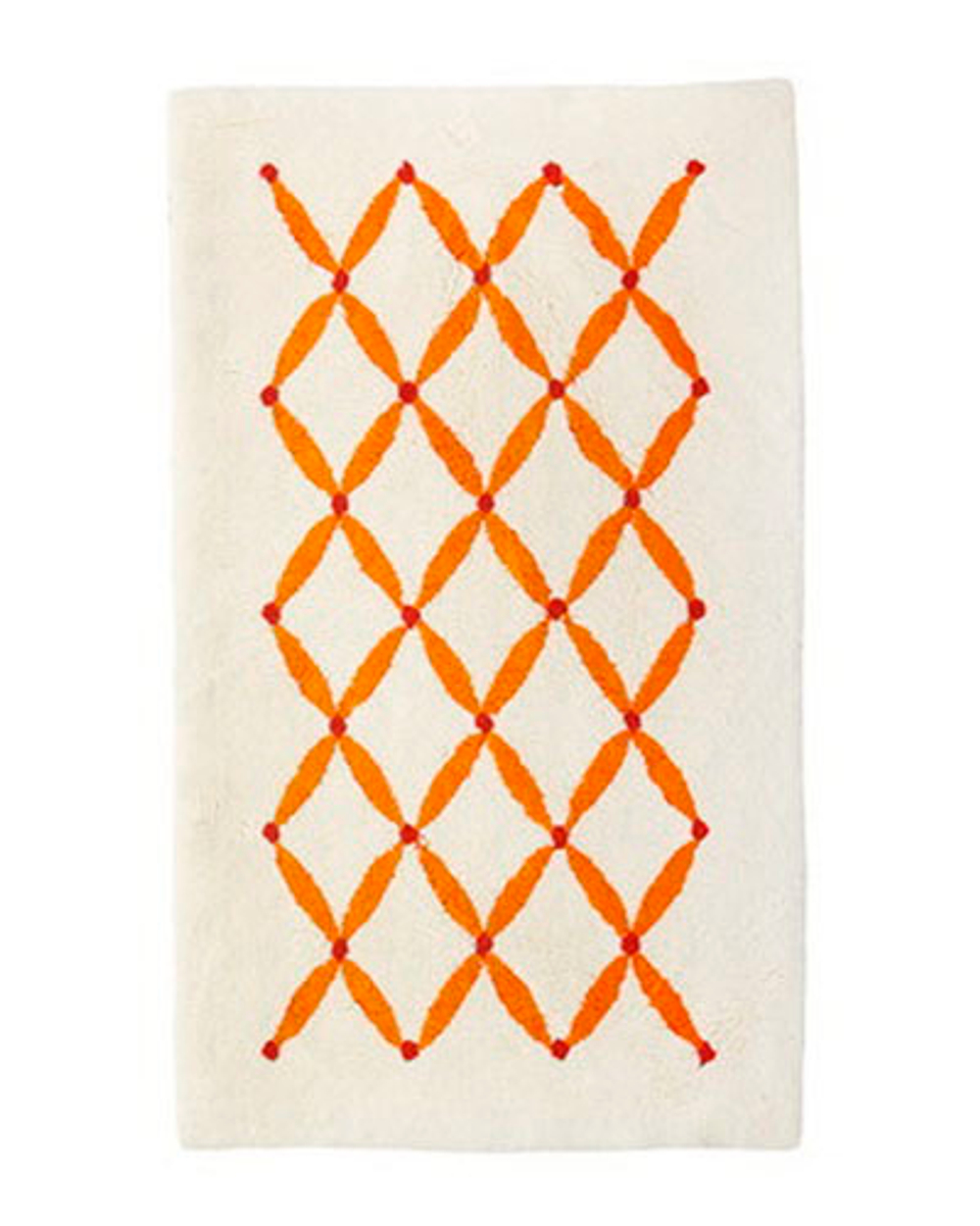 Коврик для ванной 50x80 Abyss & Habidecor Boudoir 635 оранжевый Португалия