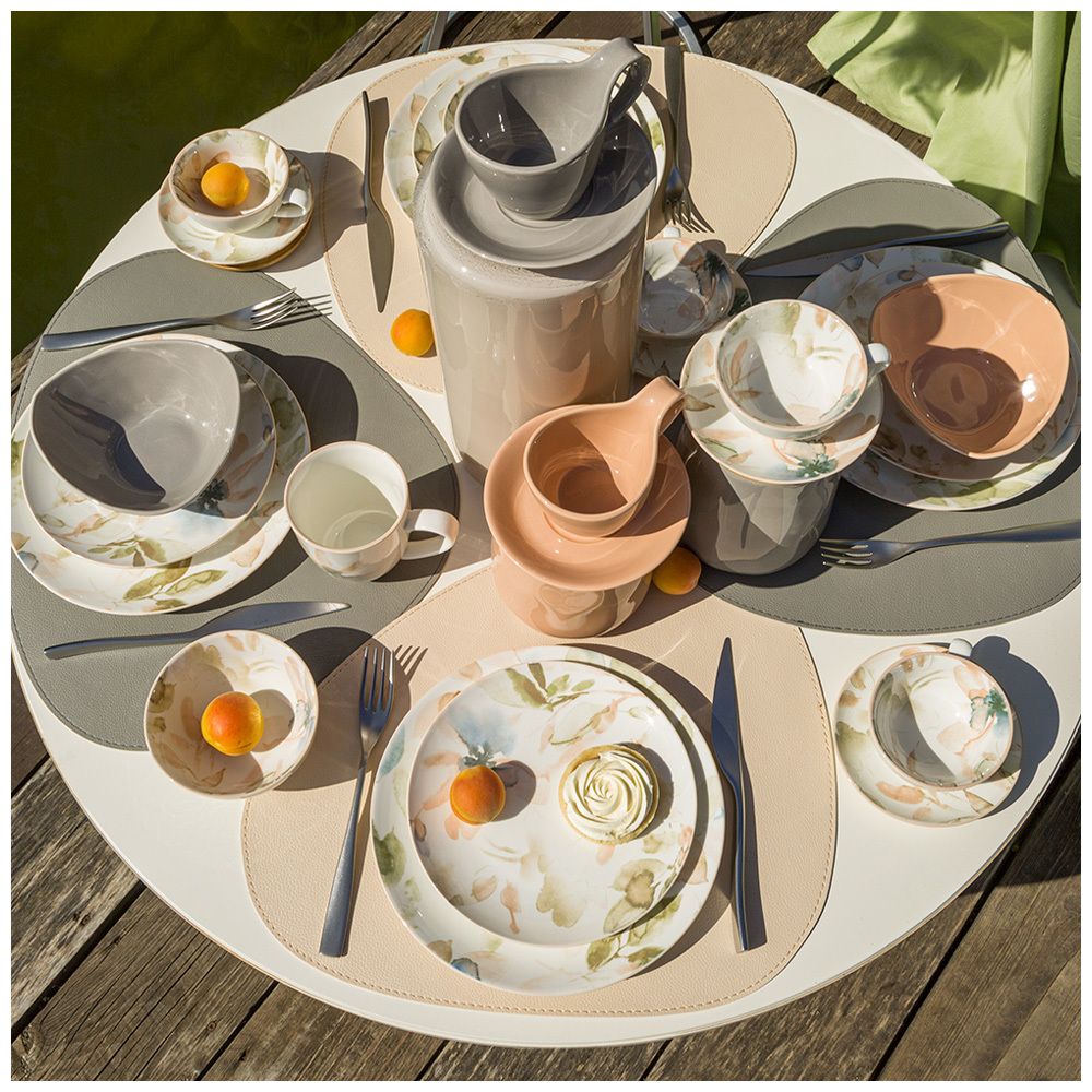 ТАРЕЛКА ЗАКУСОЧНАЯ BRONCO "AQUARELLE" 20,5 СМ (МАЛ.УП.=2ШТ./КОР=32ШТ.)