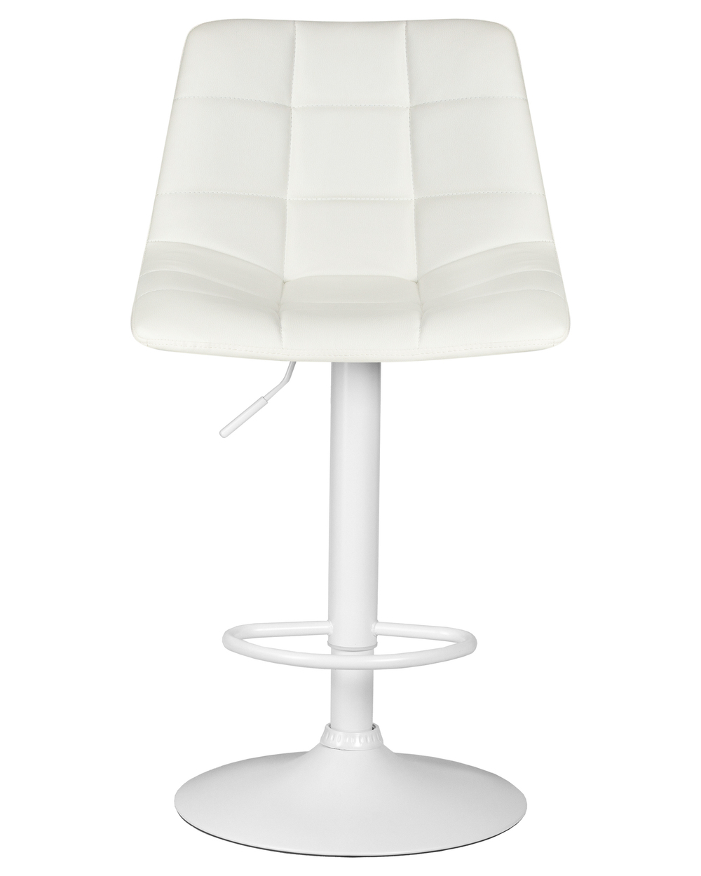 Стул барный DOBRIN TAILOR WHITE, белый PU