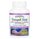 Natural Factors, Stress-Relax, средство для спокойного сна, 45 капсул, покрытых кишечнорастворимой оболочкой