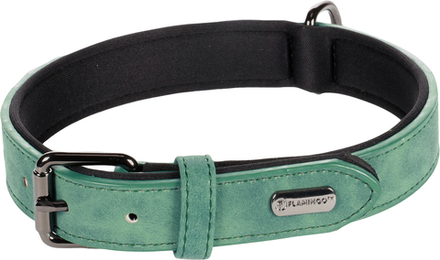 FLAMINGO Ошейник DELU для собак, искусственная кожа