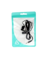 Наушники Luazon W-18, вакуумные, чёрные