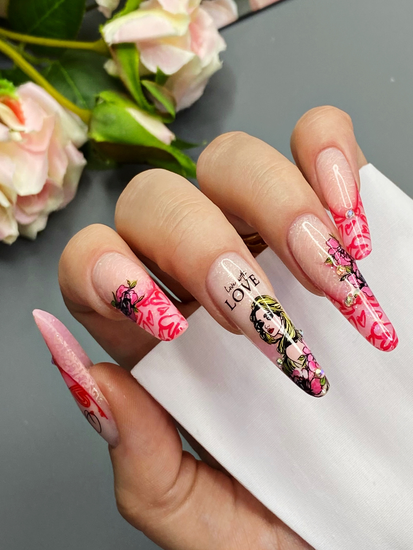 Пластина для стемпинга Enigma Stamping №032