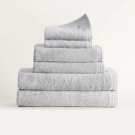 Полотенце из органического хлопка Pure Cotton 30х35 серый
