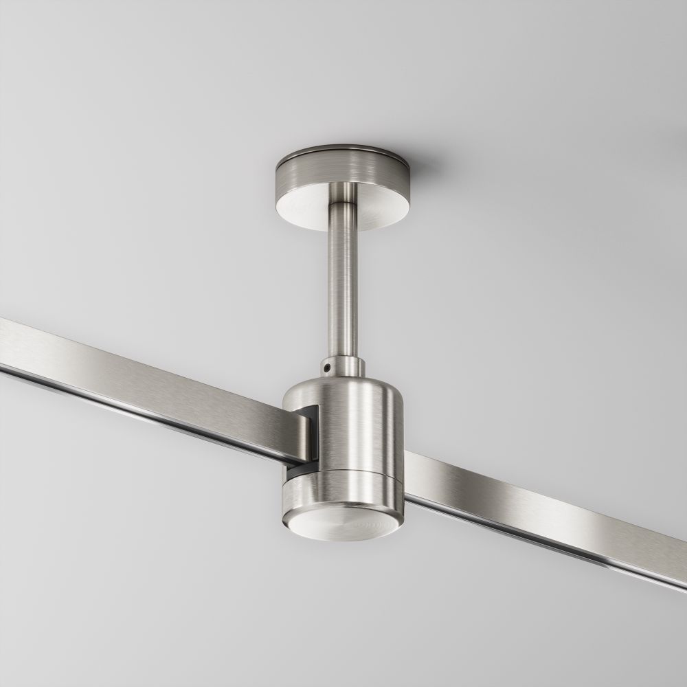 Крепление потолочное Short 78мм с прямым коннектором питания Maytoni Flarity TRA156C-IPC1-PT