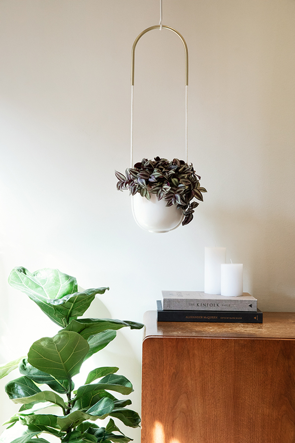 Горшок для растений подвесной bolo, D16 см, белый