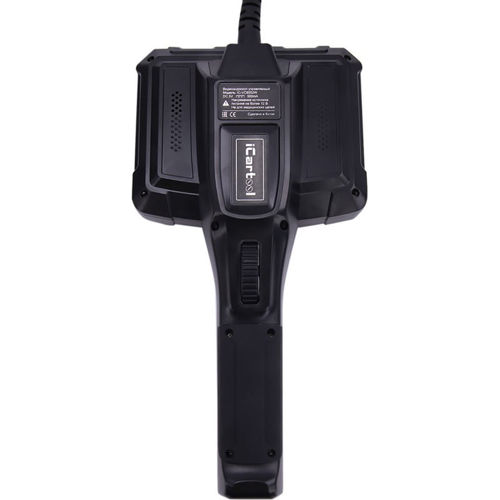 Видеоэндоскоп управляемый, экран 5", 2Мп, 1920x1080, 1м, 6.2мм, 360° iCartool IC-VC8052W
