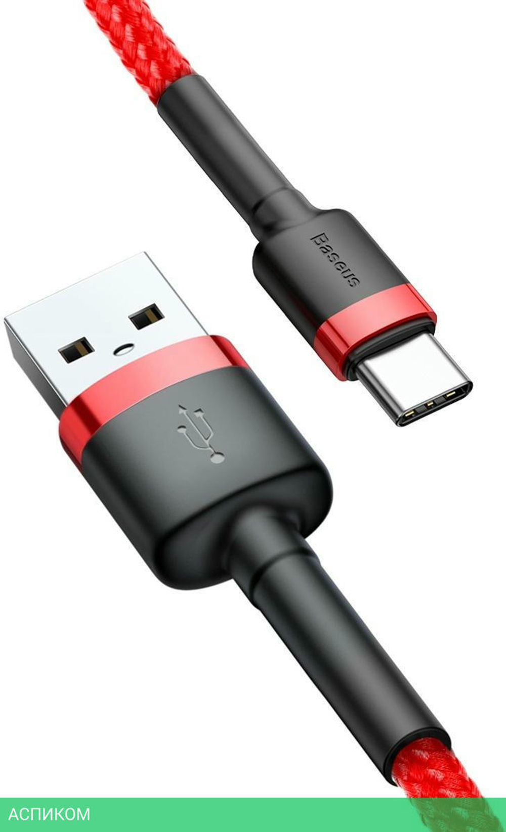 Кабель Baseus Cafule 2m Red (CATKLF-C09)