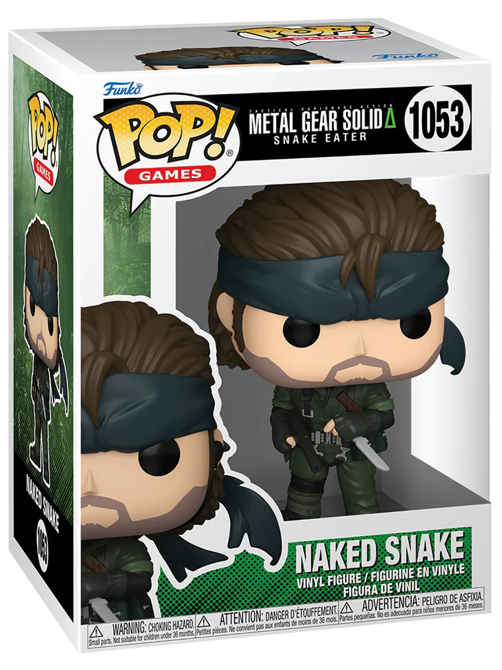Фигурка Funko POP! Games Metal Gear Solid 3 Naked Snake (1053) 84926