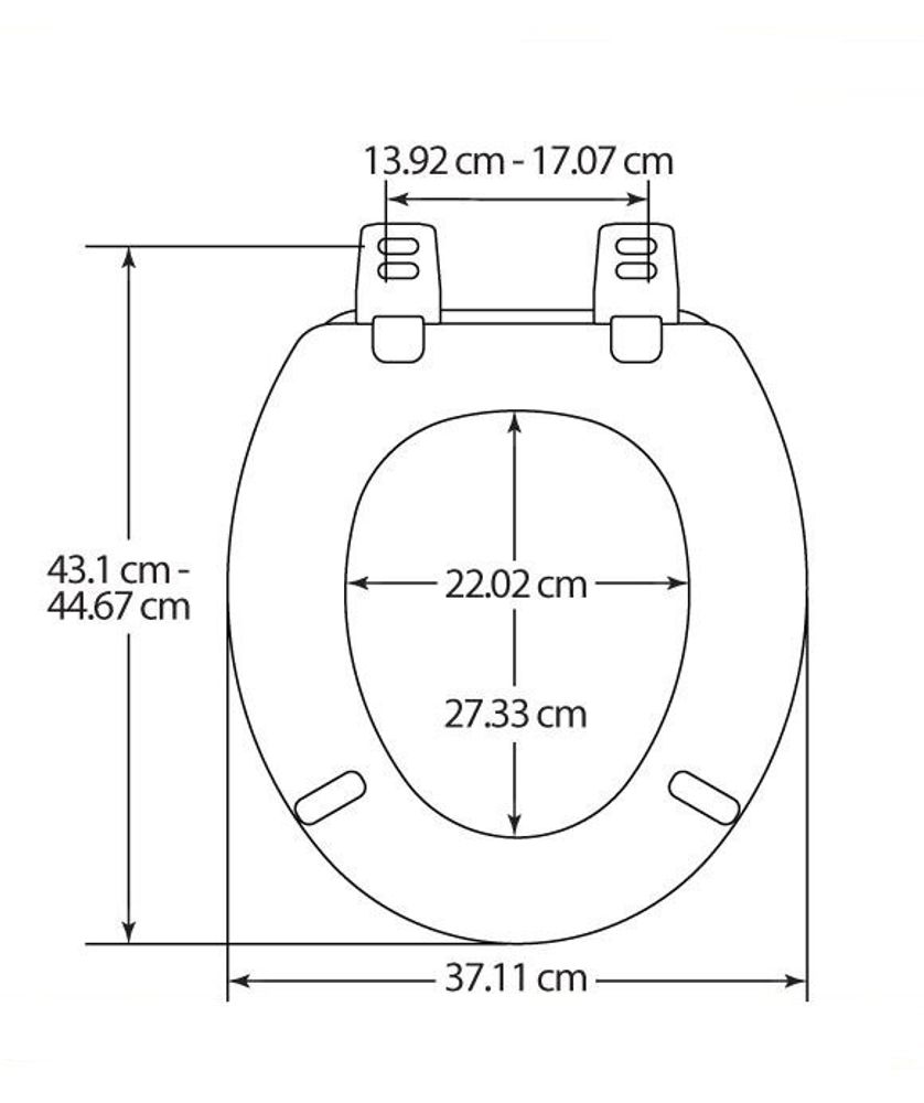Сиденье для унитаза ХДФ NOFER 5000AR047 чёрный