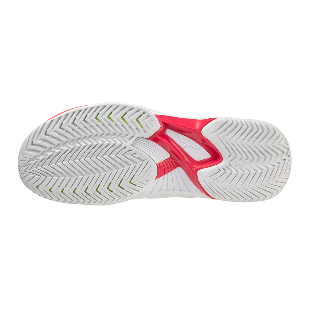 Женские теннисные кроссовки Mizuno Wave Exceed Tour 5 Women - White, Grey