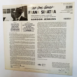Винтажная виниловая пластинка Frank Sinatra No One Cares (Holland 1984)