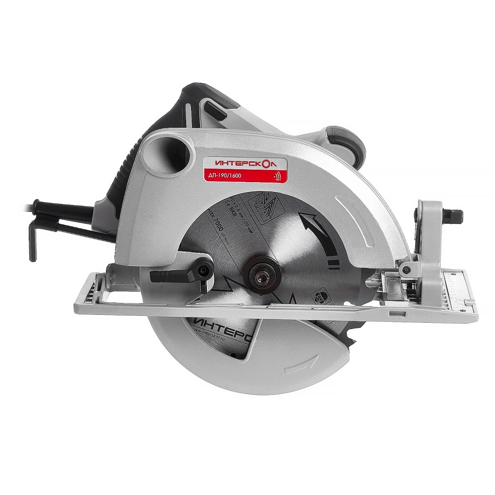 Дисковая пила ИНТЕРСКОЛ ДП-190/1600