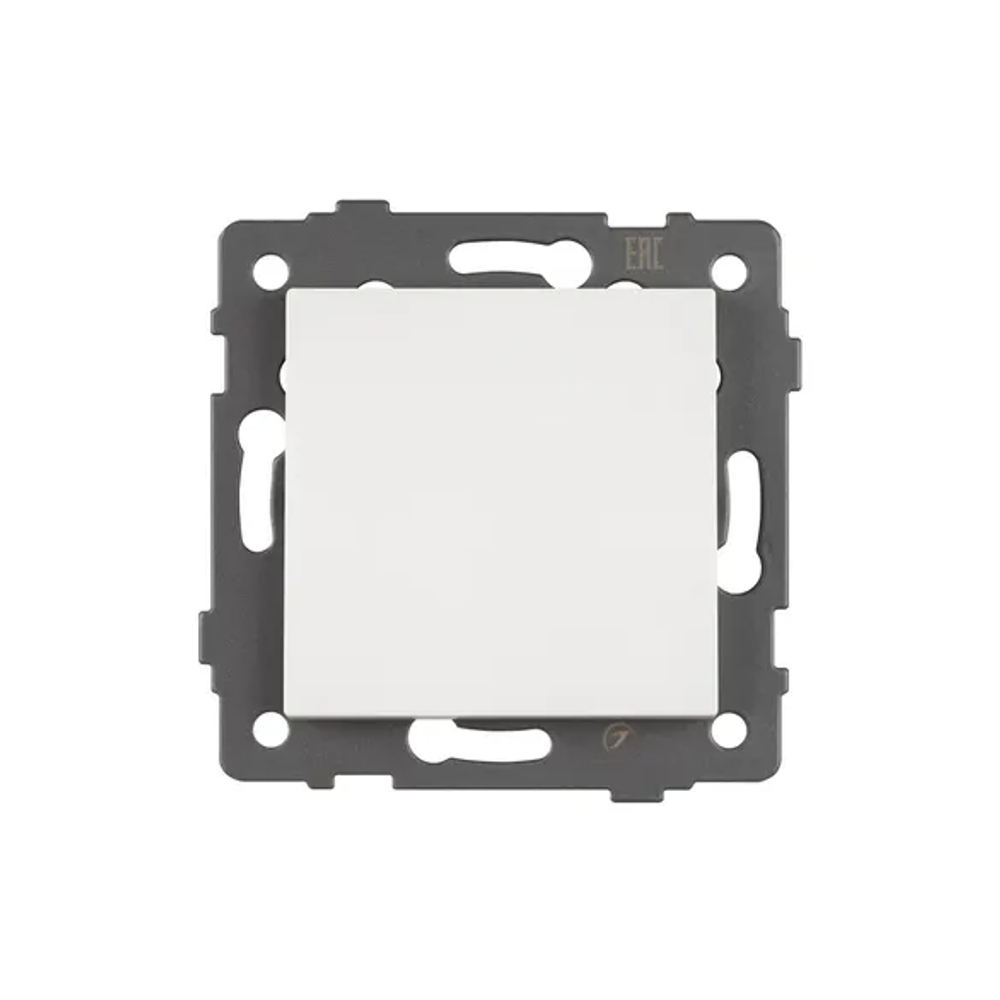 Механизм выключателя одноклавишный самовозвратный SWT-MKR1-PL-WH-V (250V, 10A) (Arlight, -) 049879