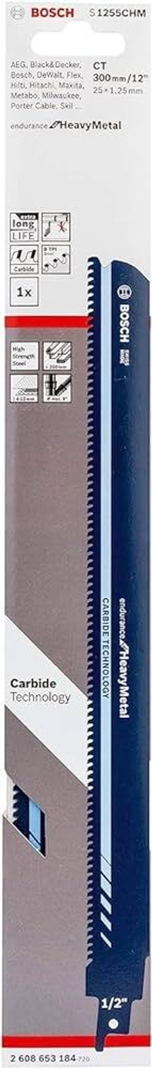 Сабельное полотно S 1255 CHM 2608653184