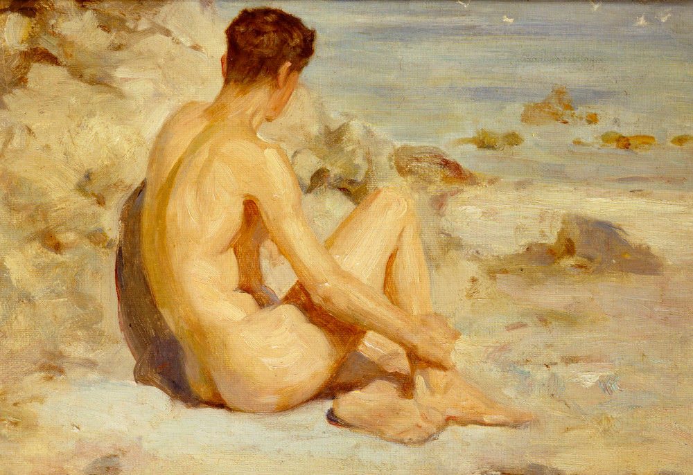 Henry Scott Tuke  - эротическое искусство художника Генри Скотта Тьюка. 18+
