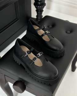 Лоферы из натуральной кожи