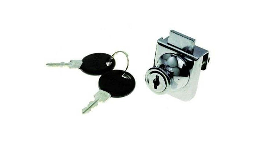 Замок накладной для стекла  Glass Lock 804