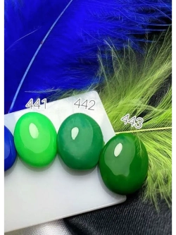 ElliS Гель лак для ногтей 441 светло зеленый