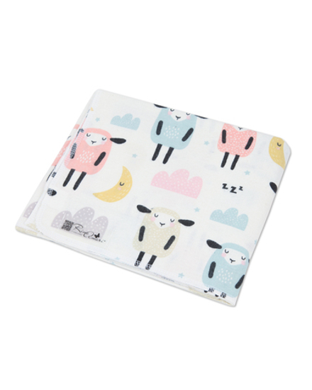 Пеленка Овечки фланель RinaAmari