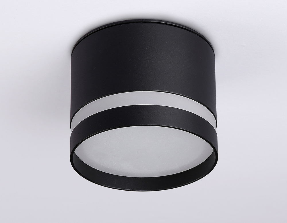 TN6572 BK черный IP44 GX53 max 15W D82*65