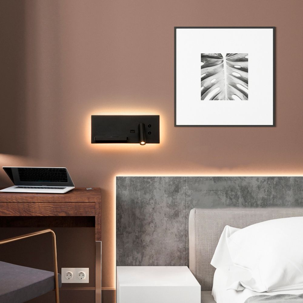 Настенный светильник GENIUS Left Black