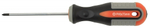 751075 Отвертка стержневая крестовая ROUND GRIP, PH0x75 мм