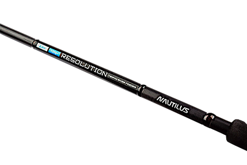 Фидер Nautilus Resolution River Heavy feeder 3секц.+ 3 NRRHF-12XH 3.6м 150г+ 342г Тр.длина 1.28м