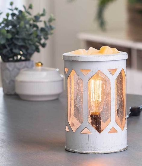 Аромасветильник настольный Арбор и лампа Эдисона, Candle Warmers