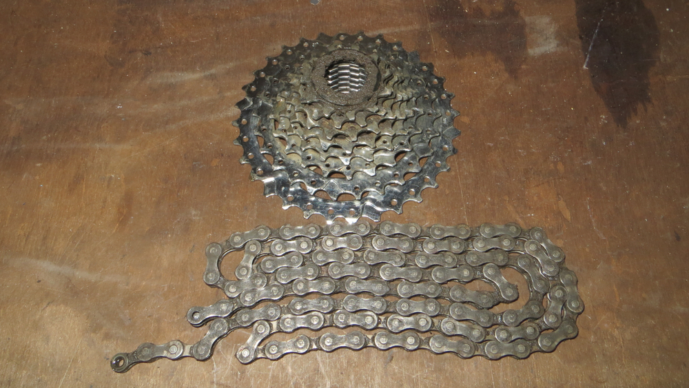 Комплект кассета Sram PG 830 + цепь ShimanoCN-HG50