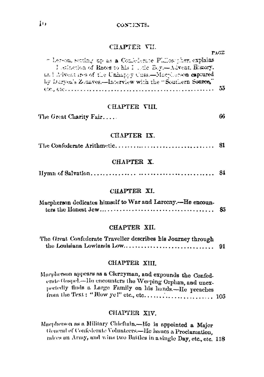 Macpherson, the Great Confederate Philosopher and Southern Blower | Alfred C. Hills