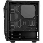 Корпус ASUS TUF Gaming GT301 ATX mid-tower compact case with tempered glass side panel, honeycomb front panel, 120mm AURA Addressable RGB fan, headphone hanger and 360mm radiator support