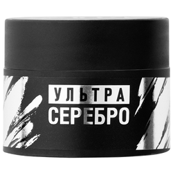 Irisk Ультра серебро гелевая краска без липкого слоя, 5мл