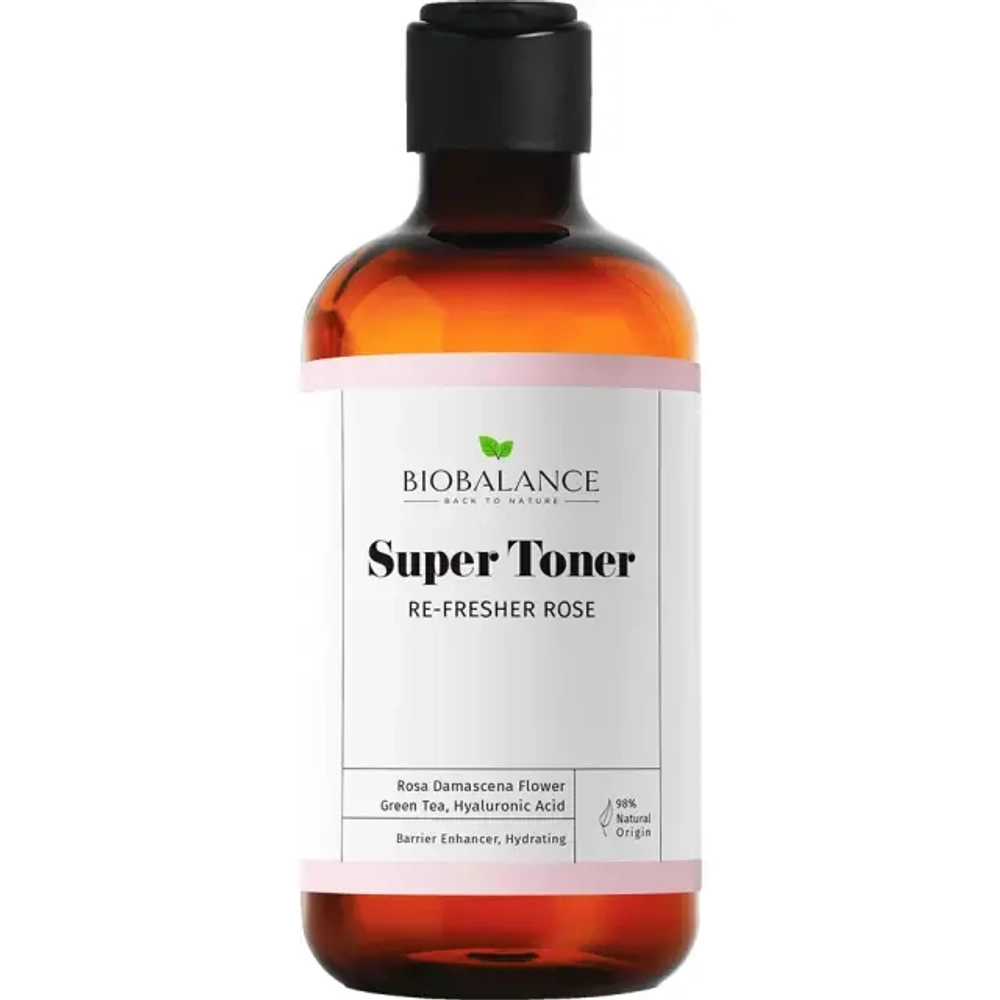 BioBalance Super Toner Re-Fresher Rose Тоник для увлажнения кожи с экстрактом розы