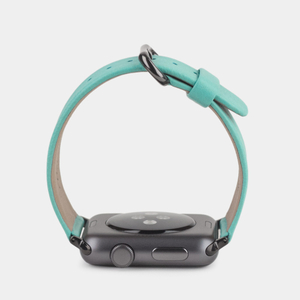 Ремешок для Apple Watch 44/45/46 mm из кожи теленка, цвета тиффани