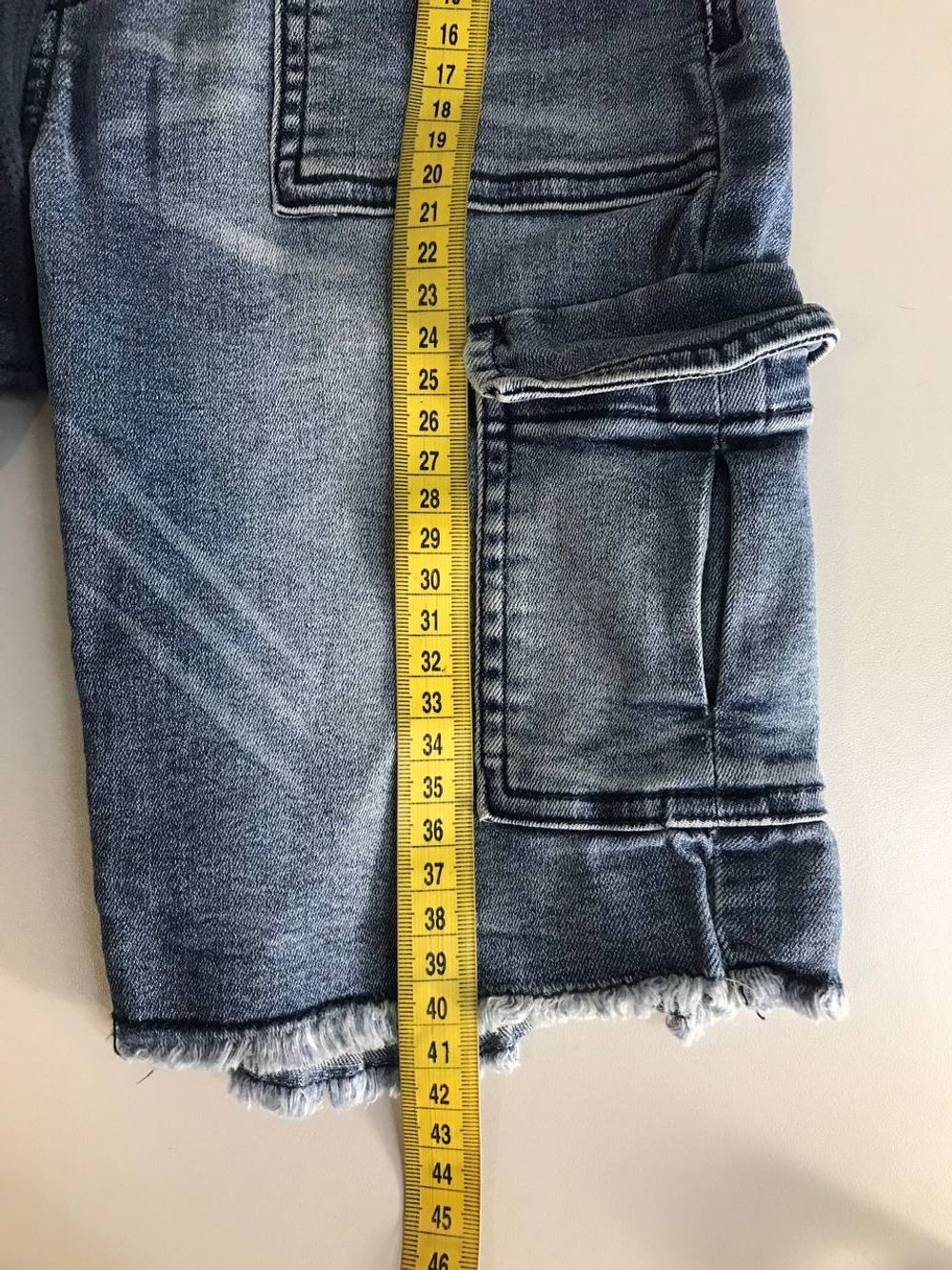 Шорты джинсовые, маркировка 134, визуально на 9 лет