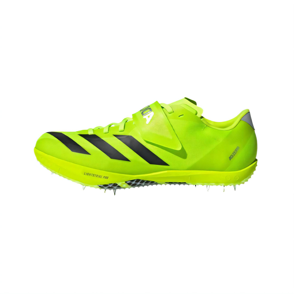 Adidas Adizero Hj Track And Field Lucid Lemon Core Black Silver Metallic