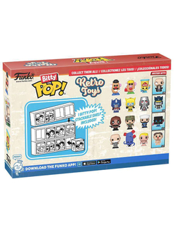 Фигурка Funko Bitty POP! Retro Toys Optimus Prime+Bumblebee+Megatron+Mystery (1 of 4) 4PK 75447