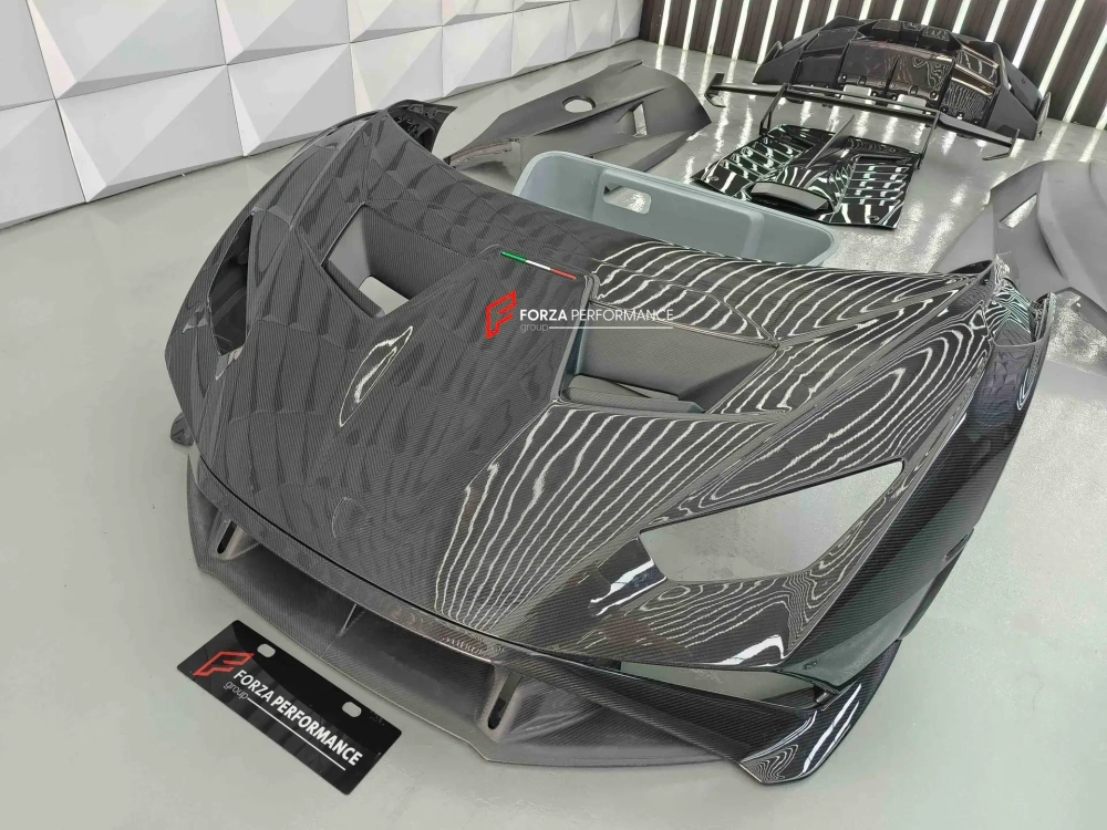 Обвес переделка для Lamborghini Huracan LP580 LP610 2014-2019 в Huracan STO LP 640 Ламборгини Хуракан