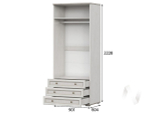 Шкаф ШК-208 Серия 3 МС Александрия