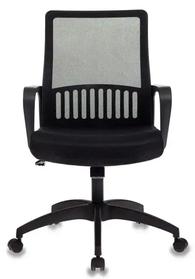 Кресло Бюрократ MC-201 черный TW-01 TW-11 сетка/ткань крестов. пластик