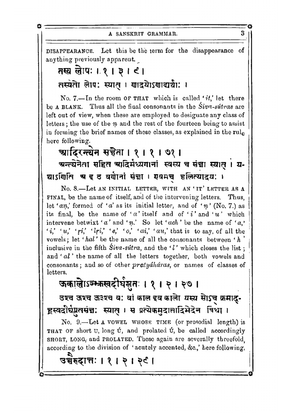 The Laghu Kaumudi. A Sanskrit Grammar, with an English Version, Commentary, and References | Varadarja