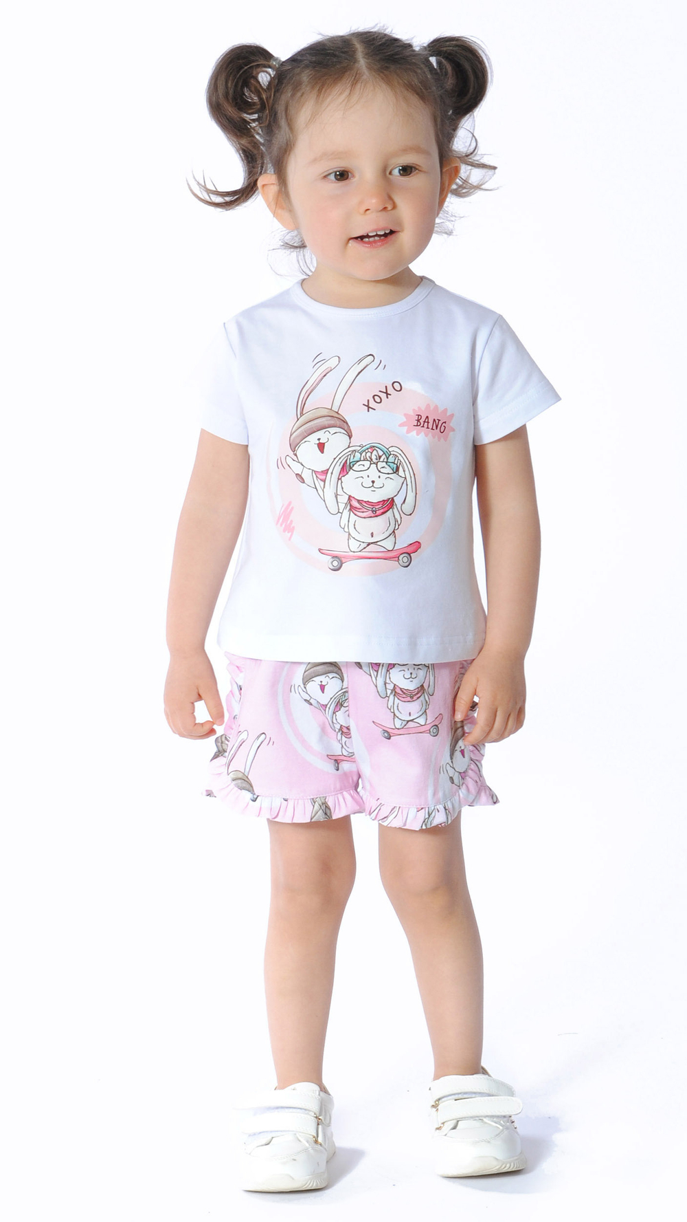 Футболка трикотажная для девочки 0-2 года Fleur de Vie