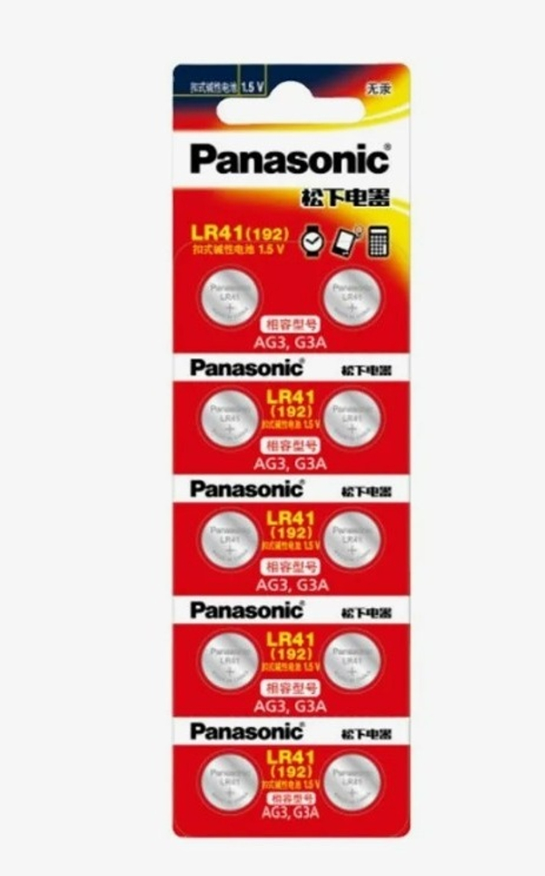 Элемент питания Panasonic LR41 BL10