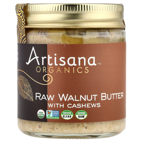 Artisana, Organics, сырое масло грецкого ореха, 227 г (8 унций)