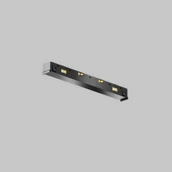 Коннектор питания прямой Exility X, черный Technical tra239pc-42b