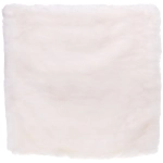 Чехол для декоративной подушки «SOFI», 43*43 см, иск. мех, цвет белый