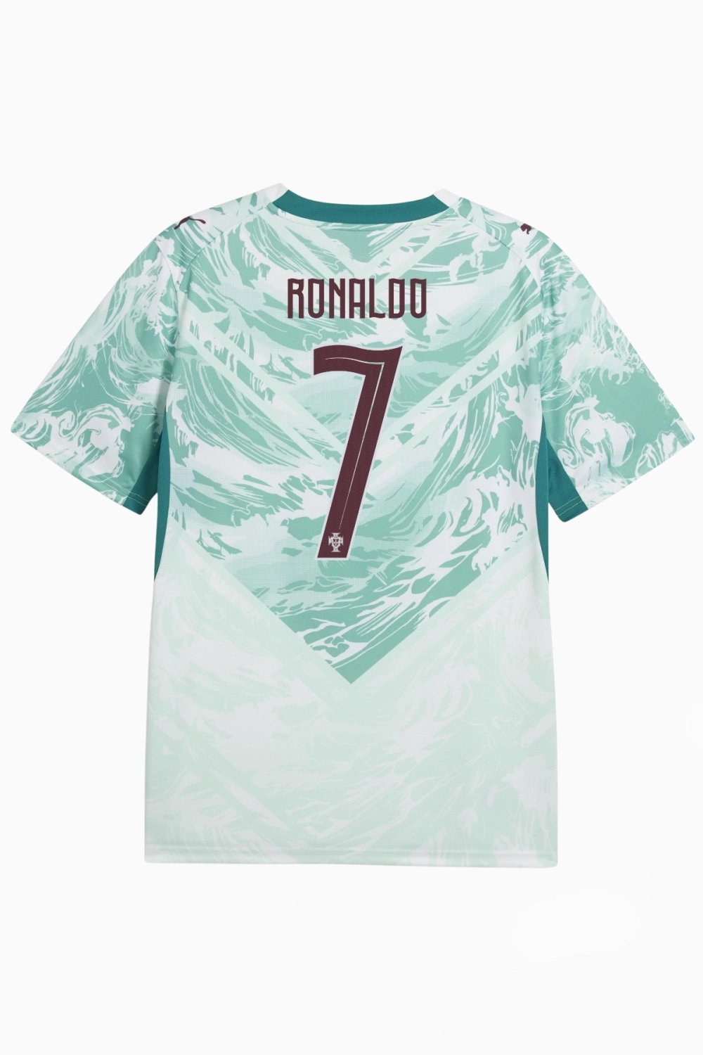 Футболка Puma Portugal 2026 Away Ronaldo 7 - бирюзовый