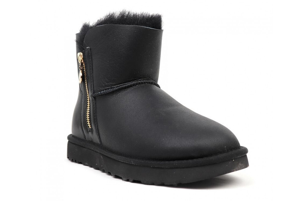 UGG Bailey Zip Mini Black Metallic