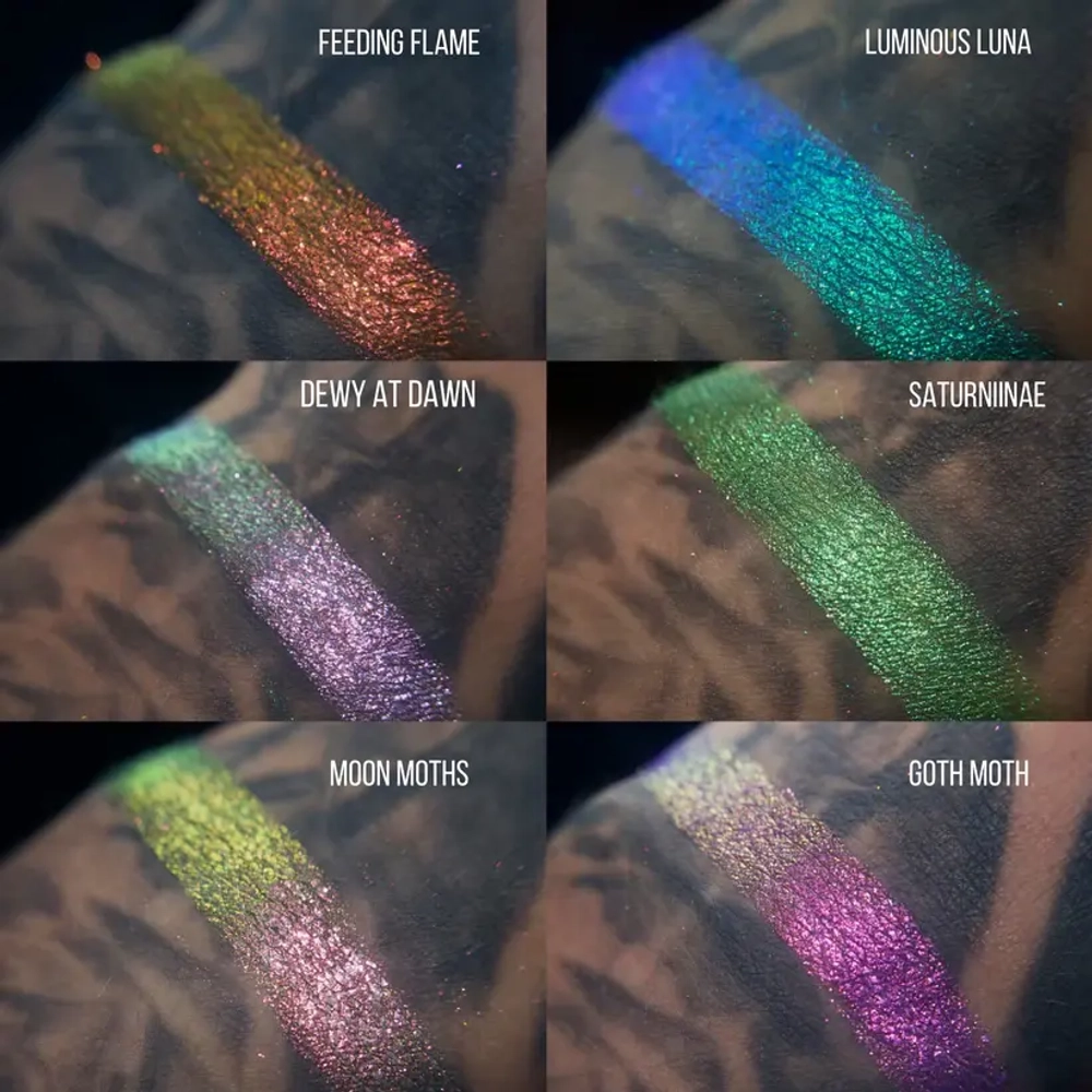 Dieverune Cosmetics Mini Moth and the Moon palette